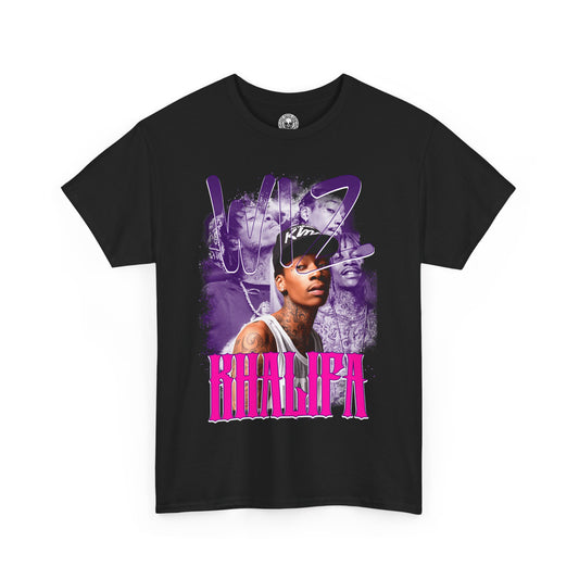 DATNEWDRIP Wiz Khalifa Soft Flex Graphic Hip Hop T-Shirt