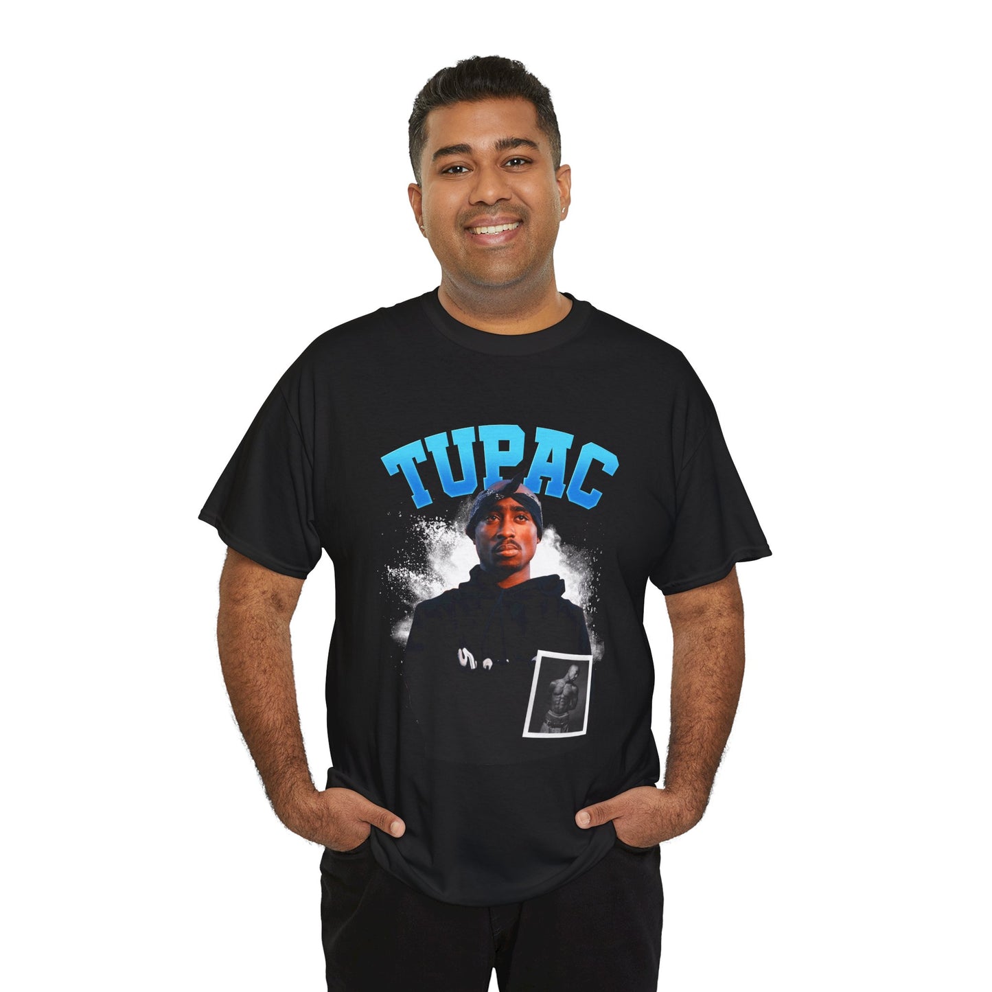 DATNEWDRIP 2pac Shine On Graphic Hip Hop T-Shirt