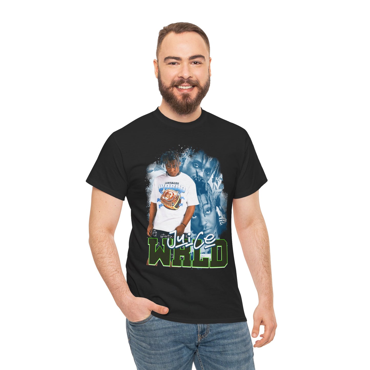 Juice WRLD Champion Graphic Hip Hop T-Shirt