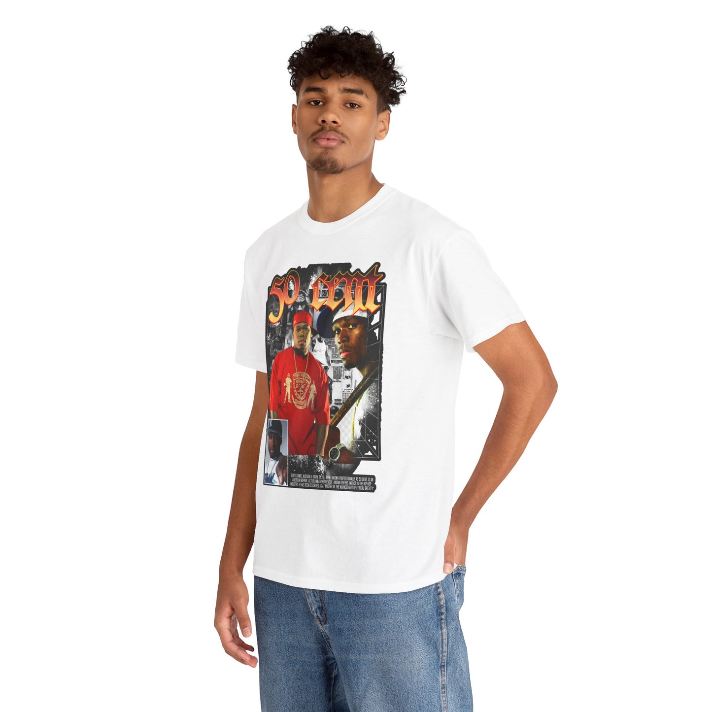DATNEWDRIP 50 Cent The Greatest Graphic Hip Hop T-Shirt