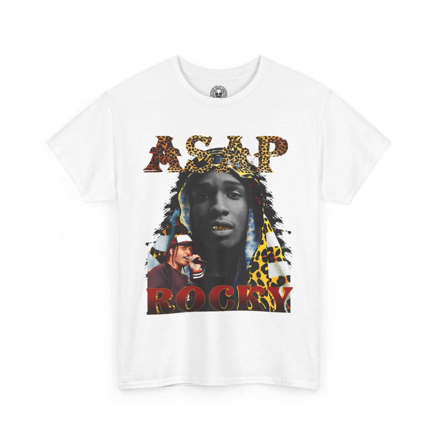 DATNEWDRIP ASAP Rocky The King Graphic Hip Hop T-Shirt