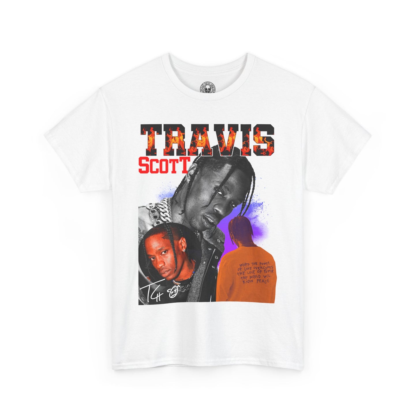 Travis Scott Wicked Graphic Hip Hop T-Shirt