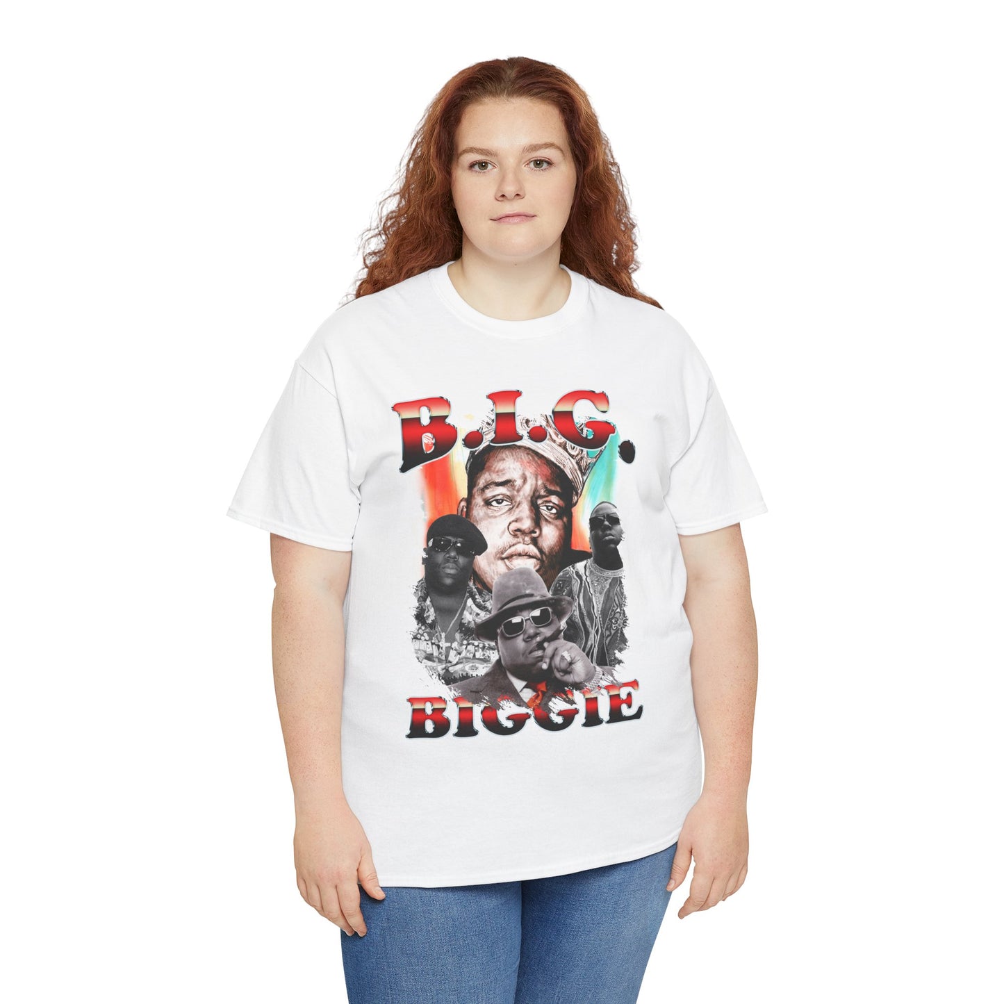 DATNEWDRIP B.I.G. Big Poppa Graphic Hip Hop T-Shirt