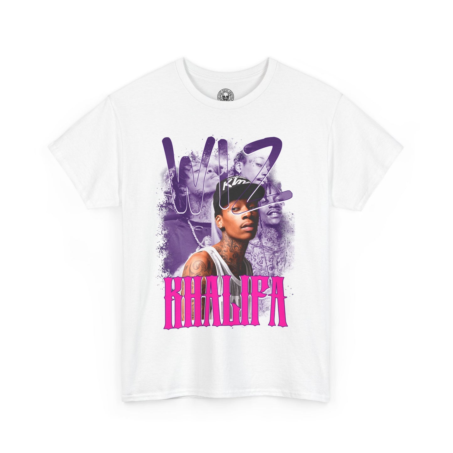 DATNEWDRIP Wiz Khalifa Soft Flex Graphic Hip Hop T-Shirt