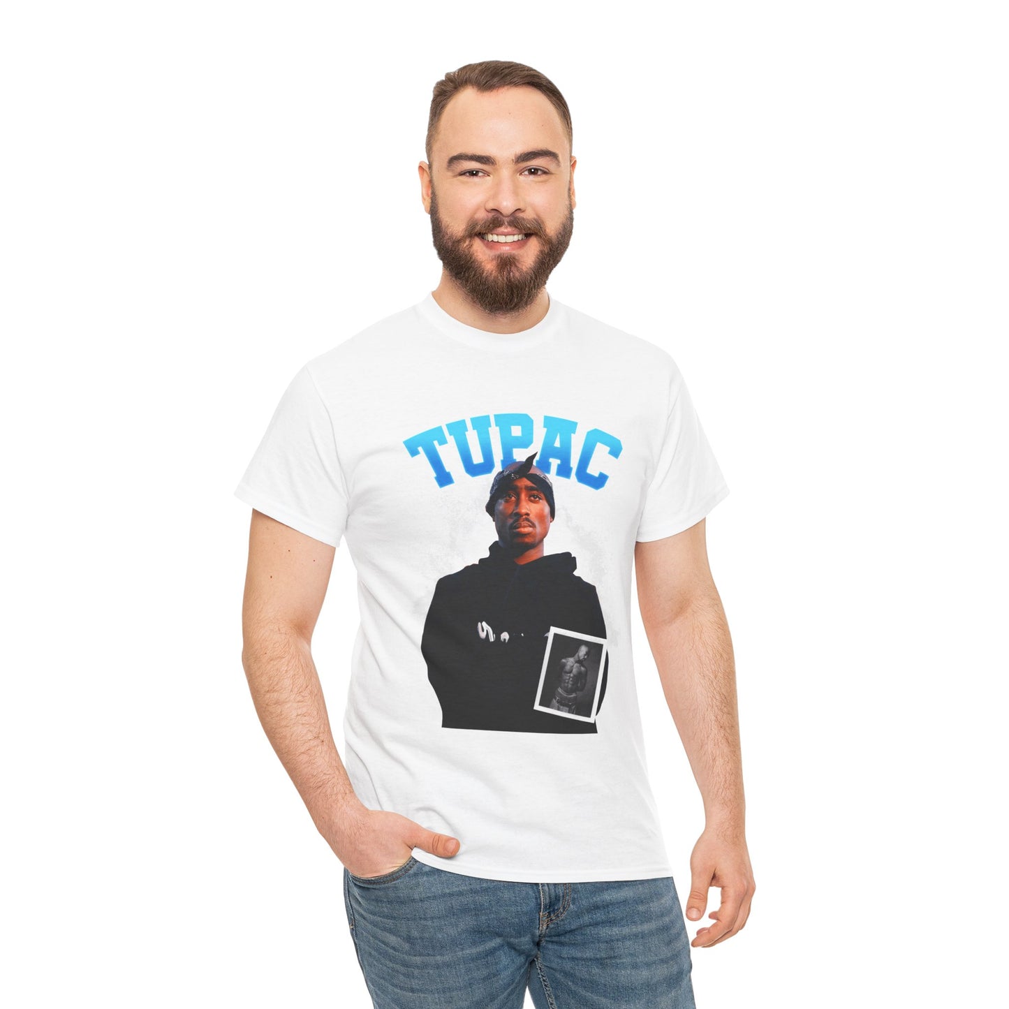 DATNEWDRIP 2pac Shine On Graphic Hip Hop T-Shirt