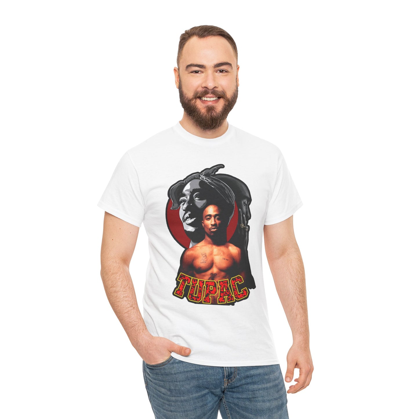 DATNEWDRIP 2pac Eyes On Me Graphic Hip Hop T-Shirt
