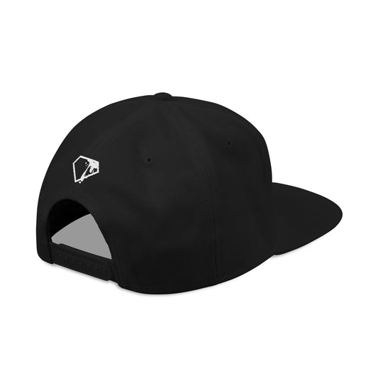 DATNEWDRIP Embroidered Snapback White Bar