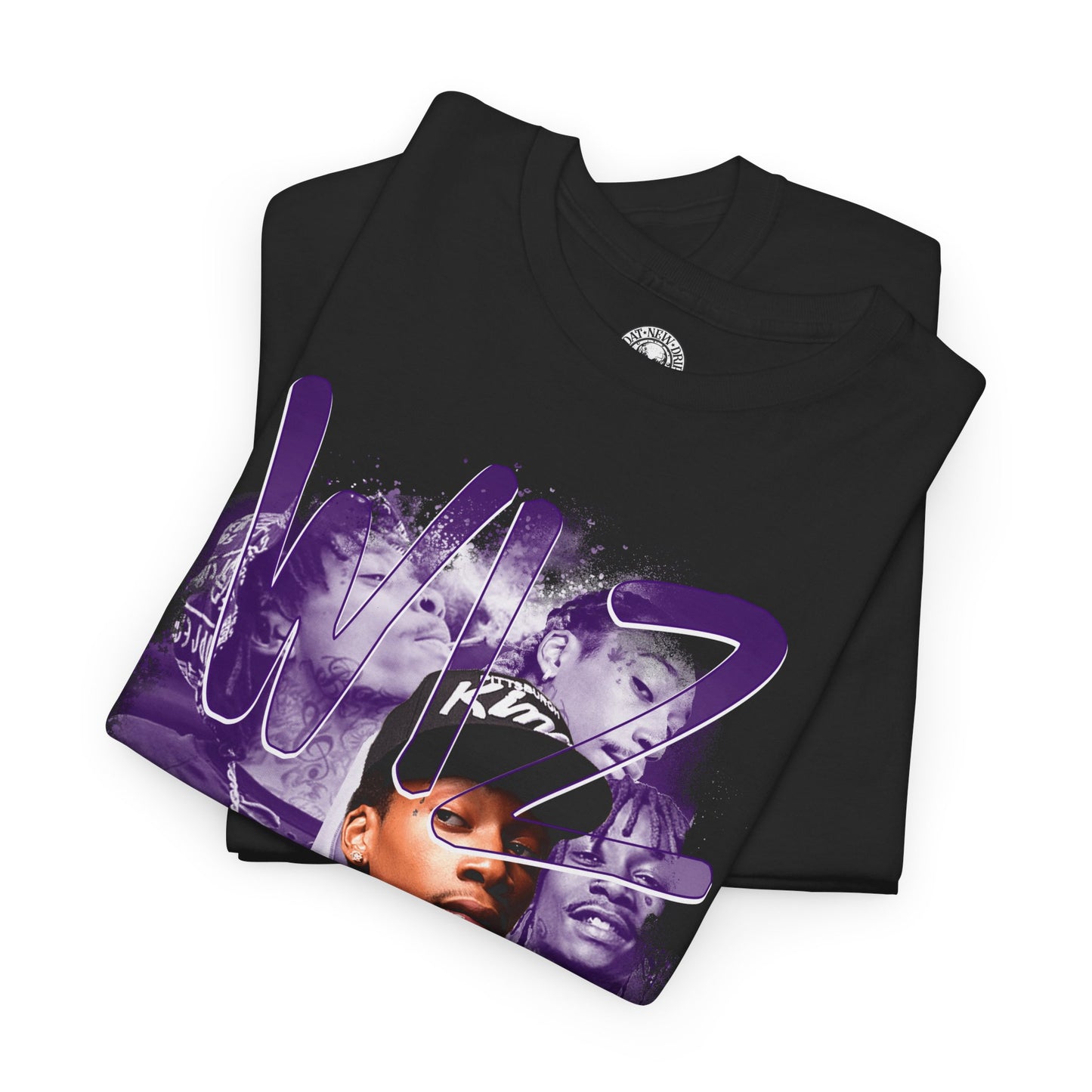 DATNEWDRIP Wiz Khalifa Soft Flex Graphic Hip Hop T-Shirt