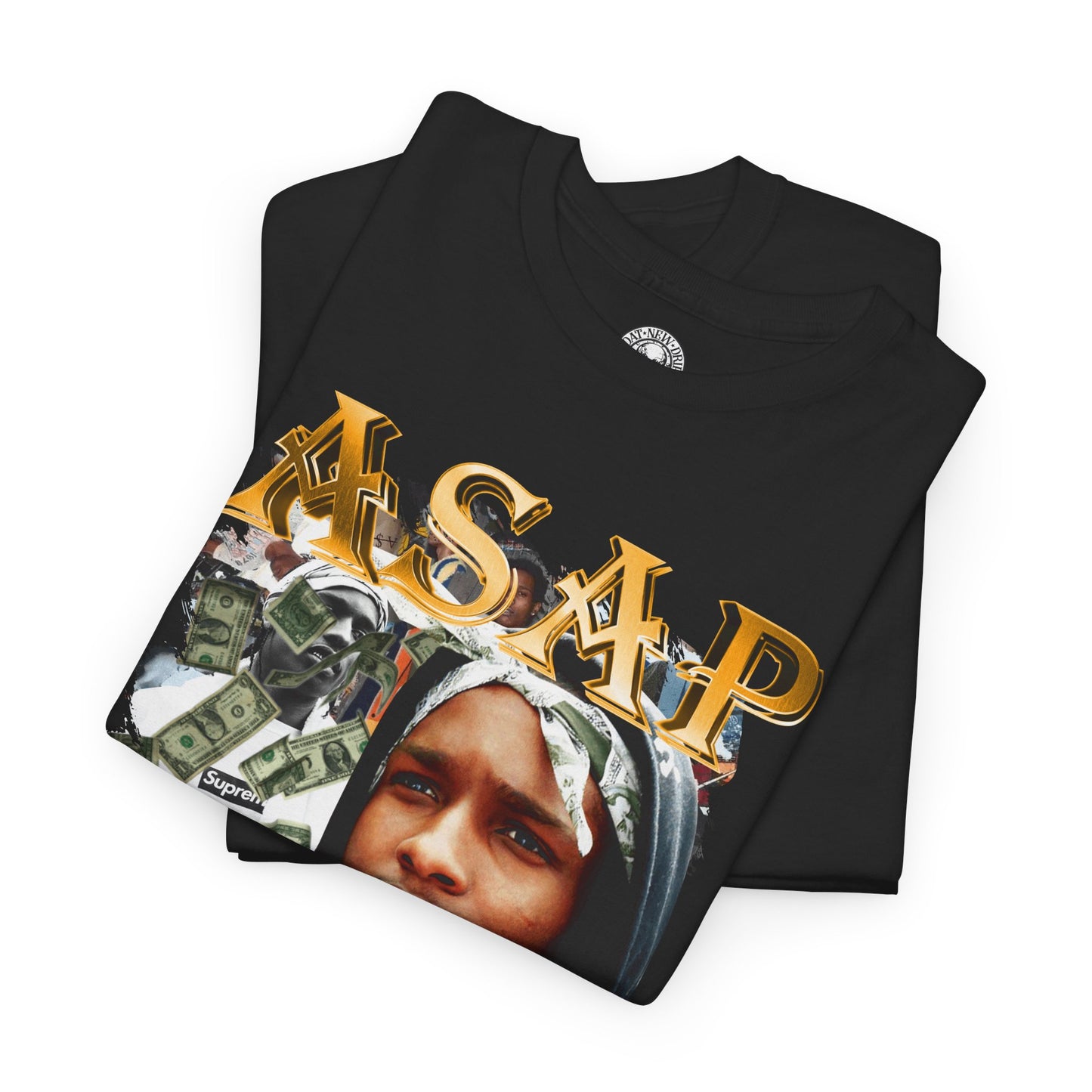 DATNEWDRIP ASAP Rocky Big Baller Graphic Hip Hop T-Shirt