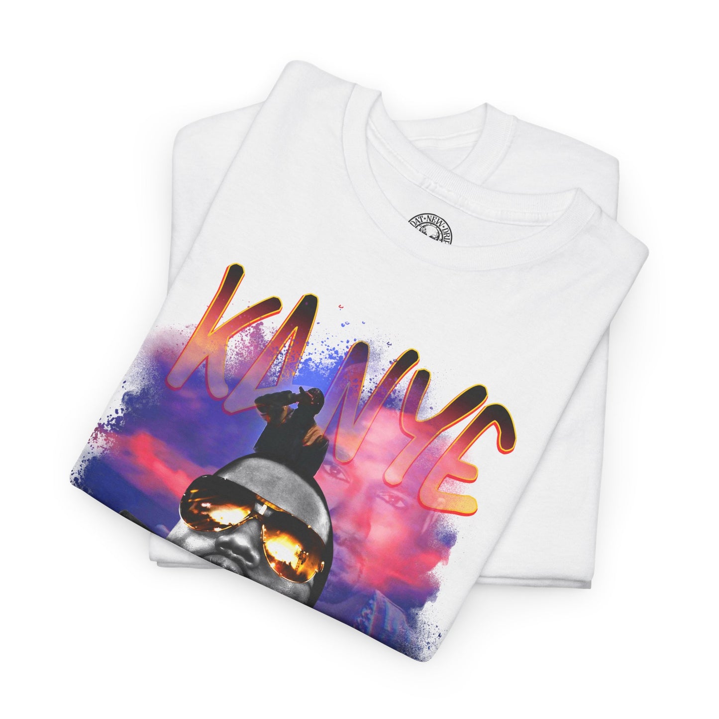 Kanye West Cigar Smokin' Graphic Hip Hop T-Shirt