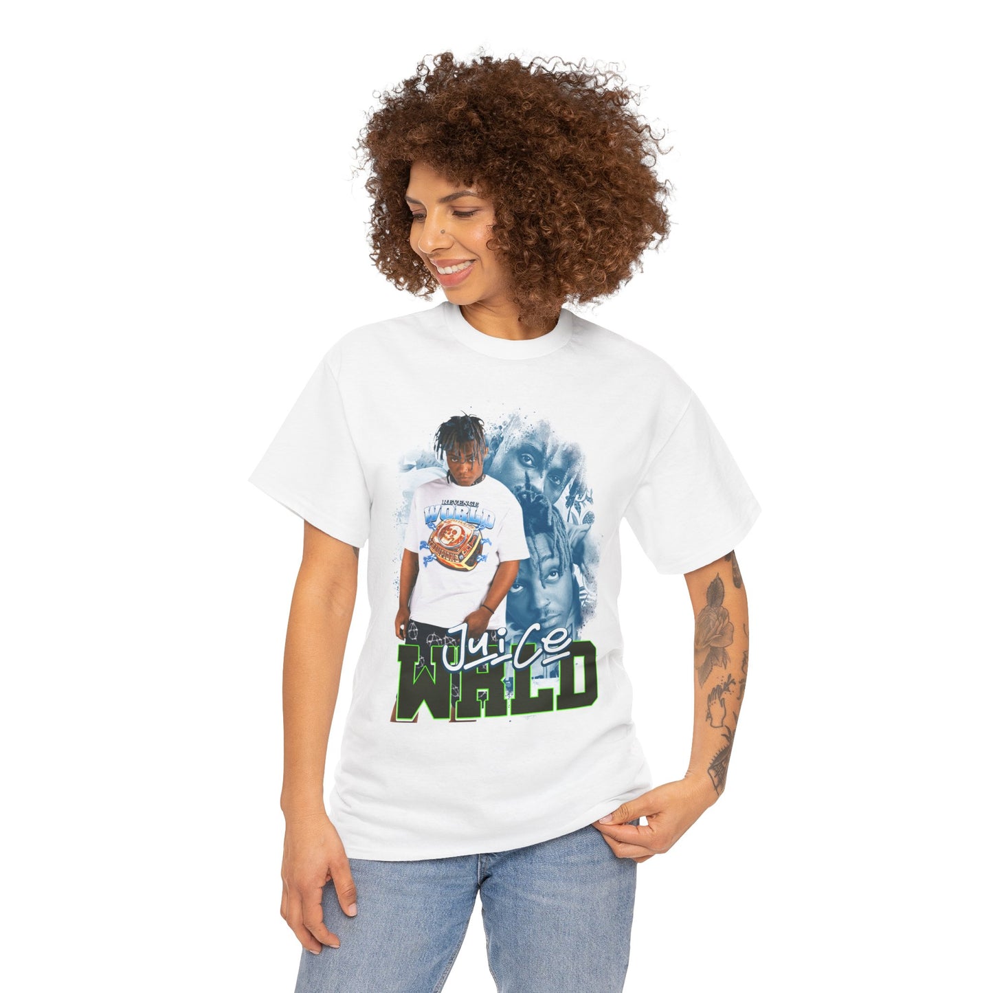 Juice WRLD Champion Graphic Hip Hop T-Shirt
