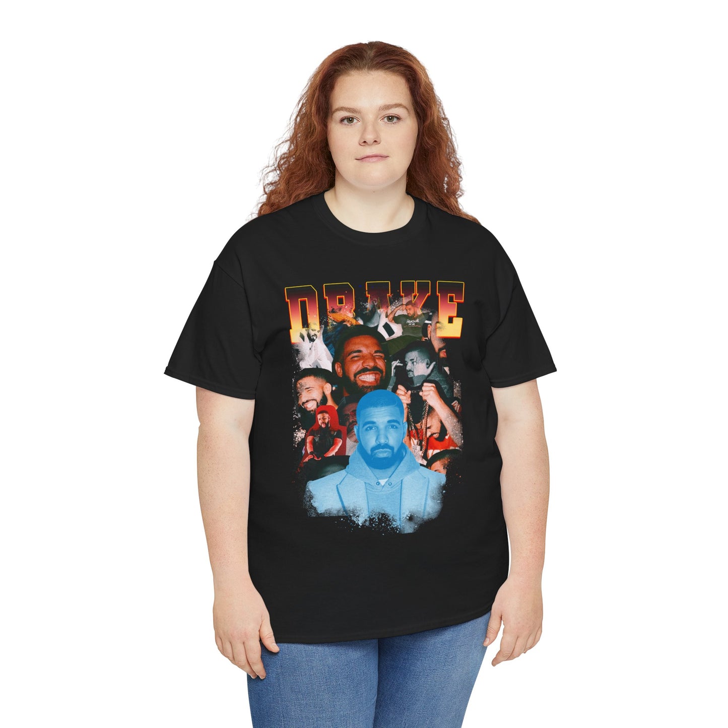 Drake Big Smiles Graphic Hip Hop T-Shirt