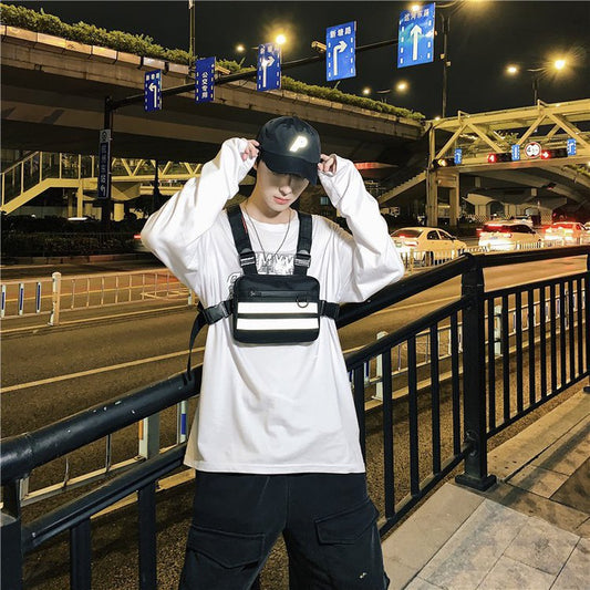 Hip Hop Front Carrying Bag