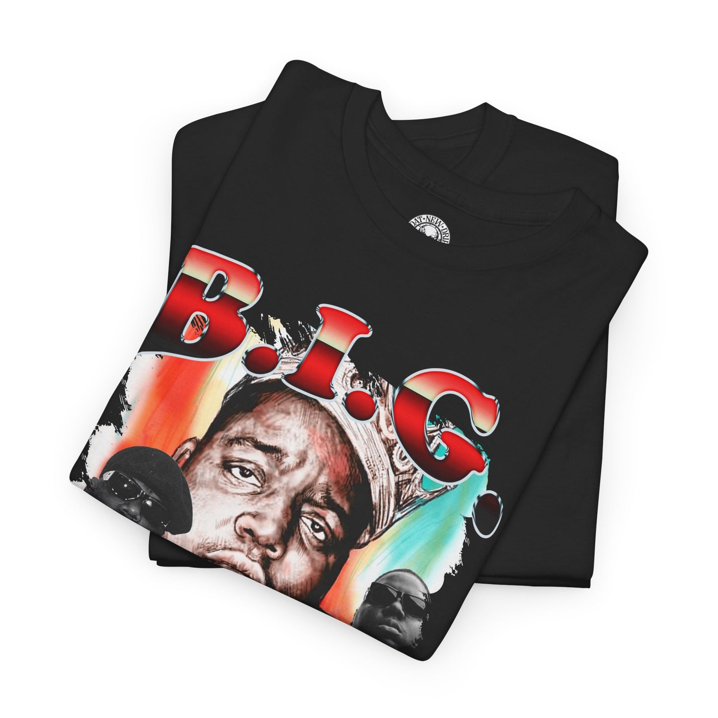 DATNEWDRIP B.I.G. Big Poppa Graphic Hip Hop T-Shirt