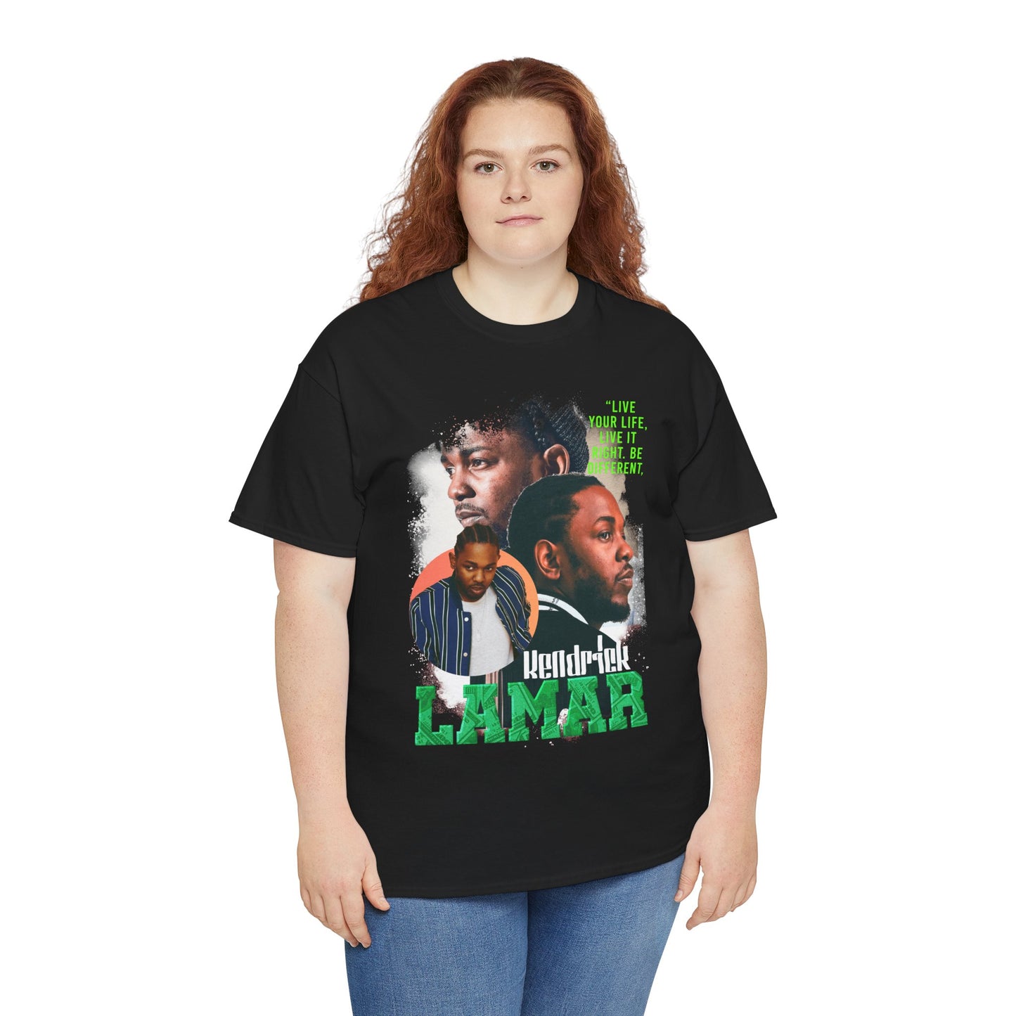Kendrick Lamar Be Different Graphic Hip Hop T-Shirt