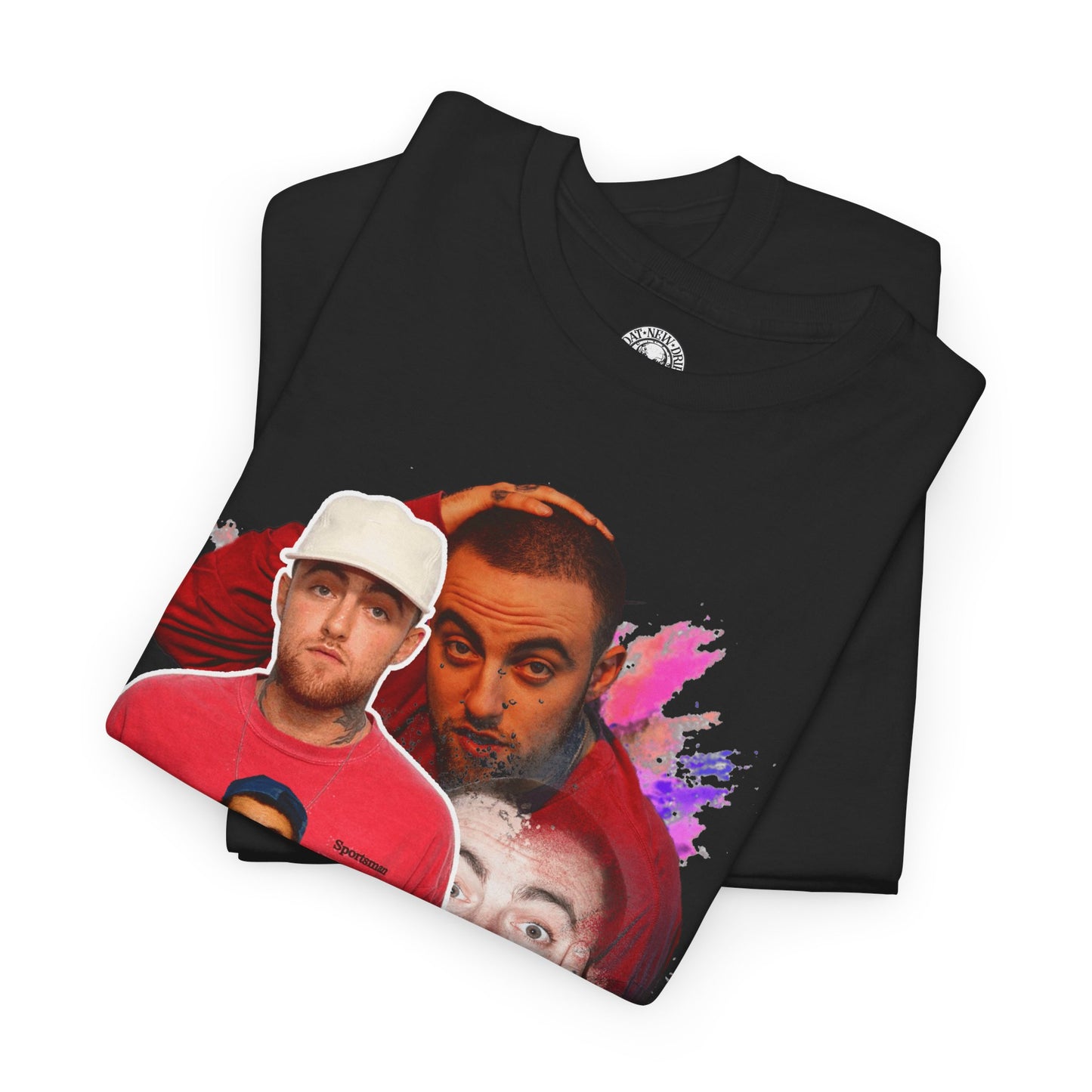 Mac Miller Kickin' Back Graphic Hip Hop T-Shirt