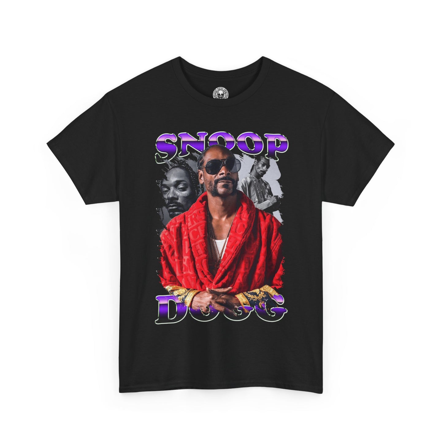 Snoop Dogg Red Robes Graphic Hip Hop T-Shirt