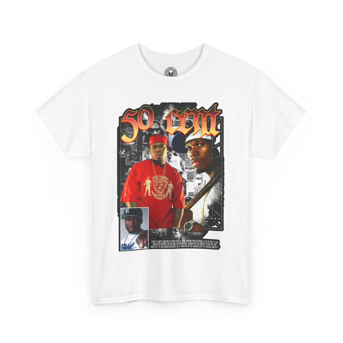 DATNEWDRIP 50 Cent The Greatest Graphic Hip Hop T-Shirt