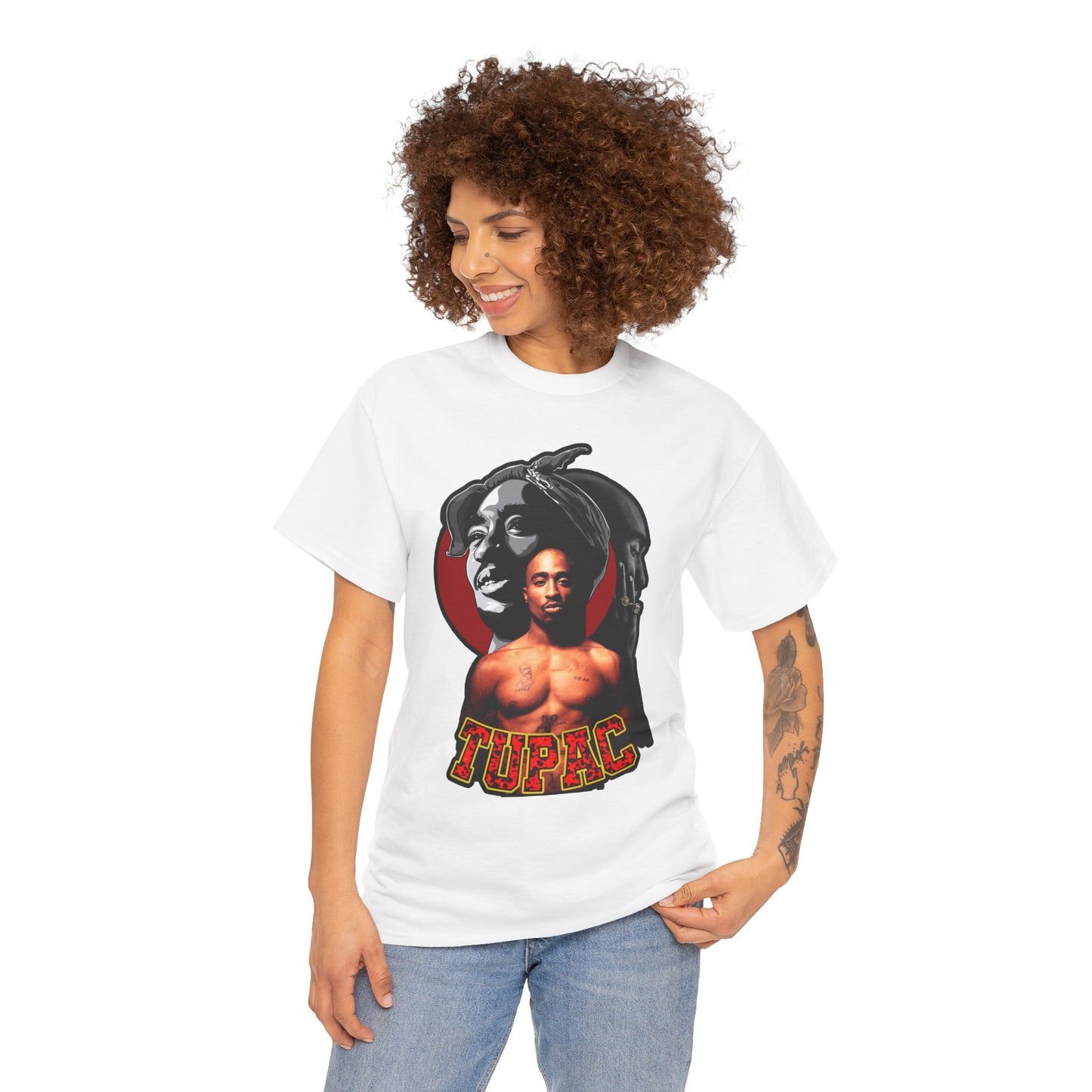 DATNEWDRIP 2pac Eyes On Me Graphic Hip Hop T-Shirt