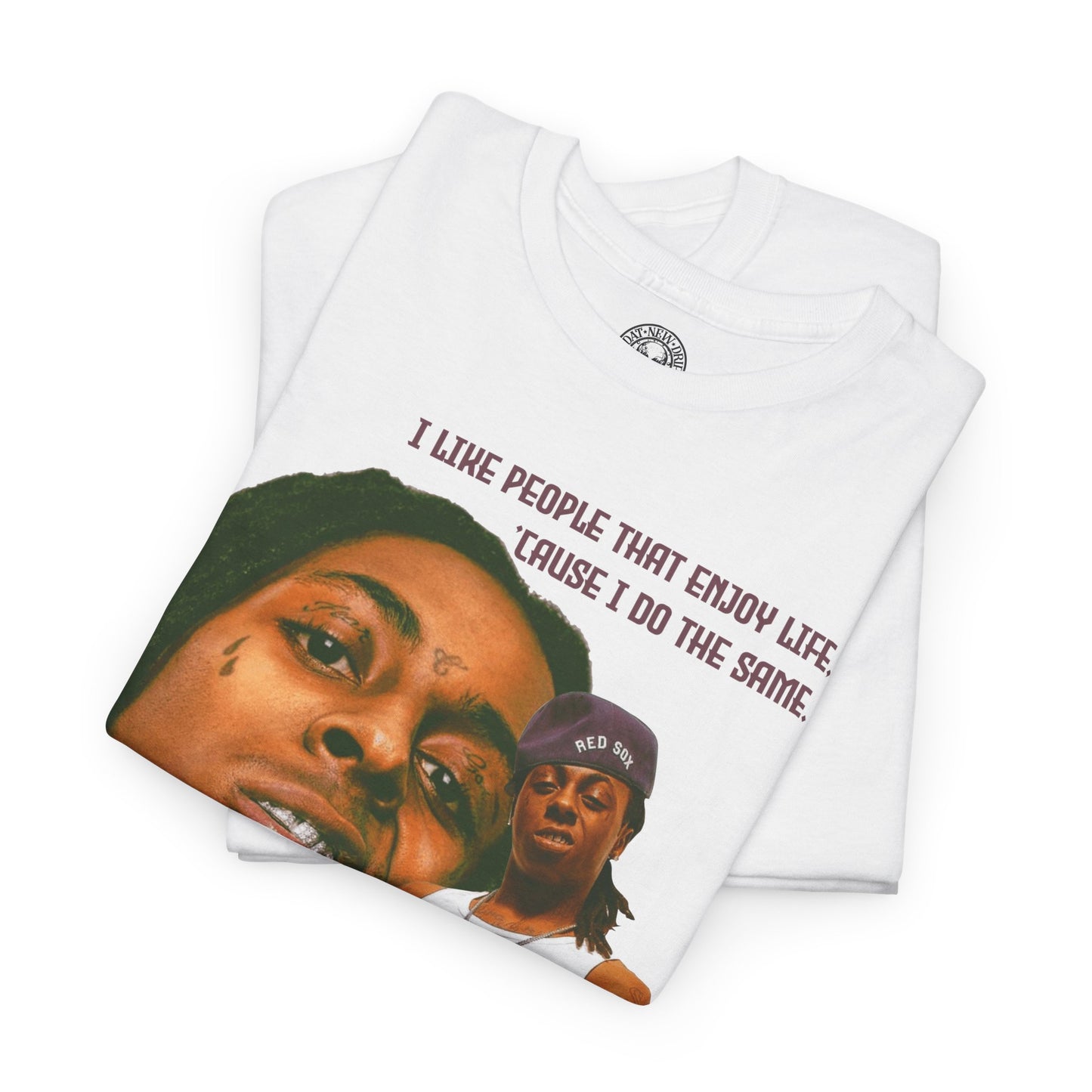 Lil Weezy Enjoy Life Graphic Hip Hop T-Shirt