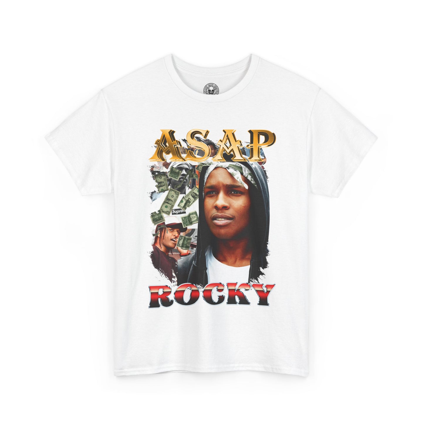 DATNEWDRIP ASAP Rocky Big Baller Graphic Hip Hop T-Shirt