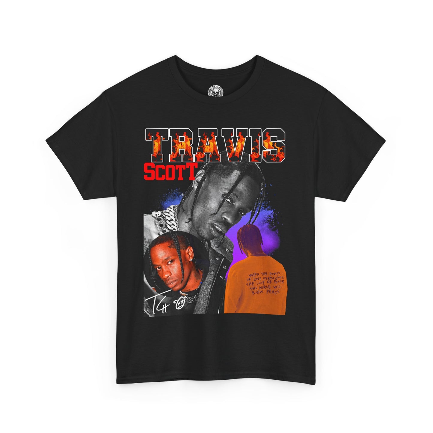 Travis Scott Wicked Graphic Hip Hop T-Shirt