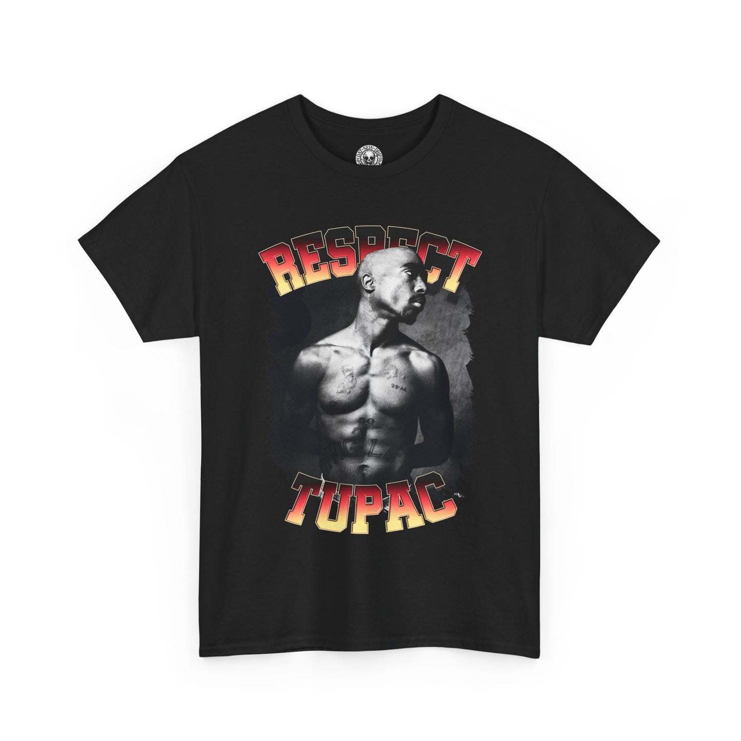 DATNEWDRIP 2pac Respect Graphic Hip Hop T-Shirt