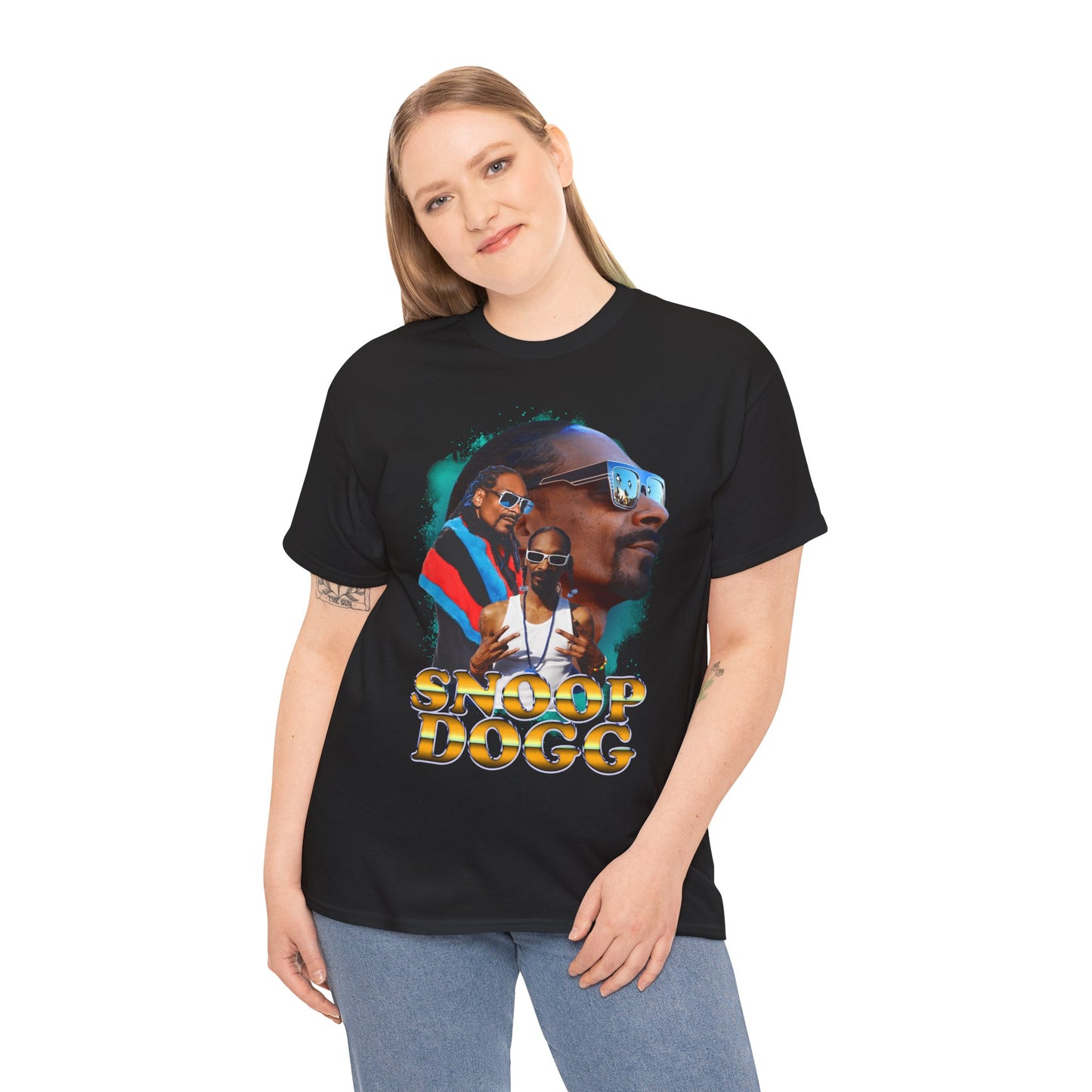 Snoop Dogg Shades On Graphic Hip Hop T-Shirt