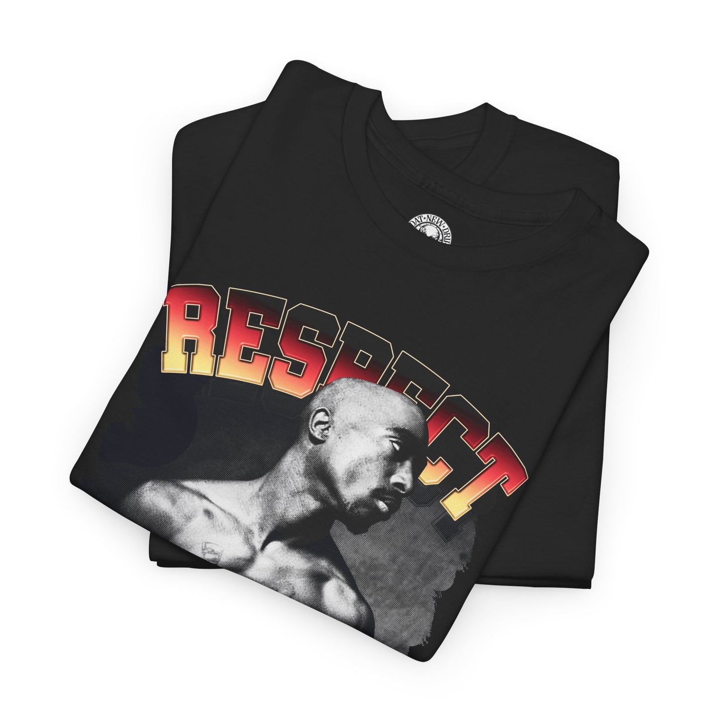 DATNEWDRIP 2pac Respect Graphic Hip Hop T-Shirt