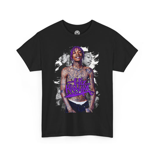 DATNEWDRIP Wiz Khalifa Stand Up Graphic Hip Hop T-Shirt
