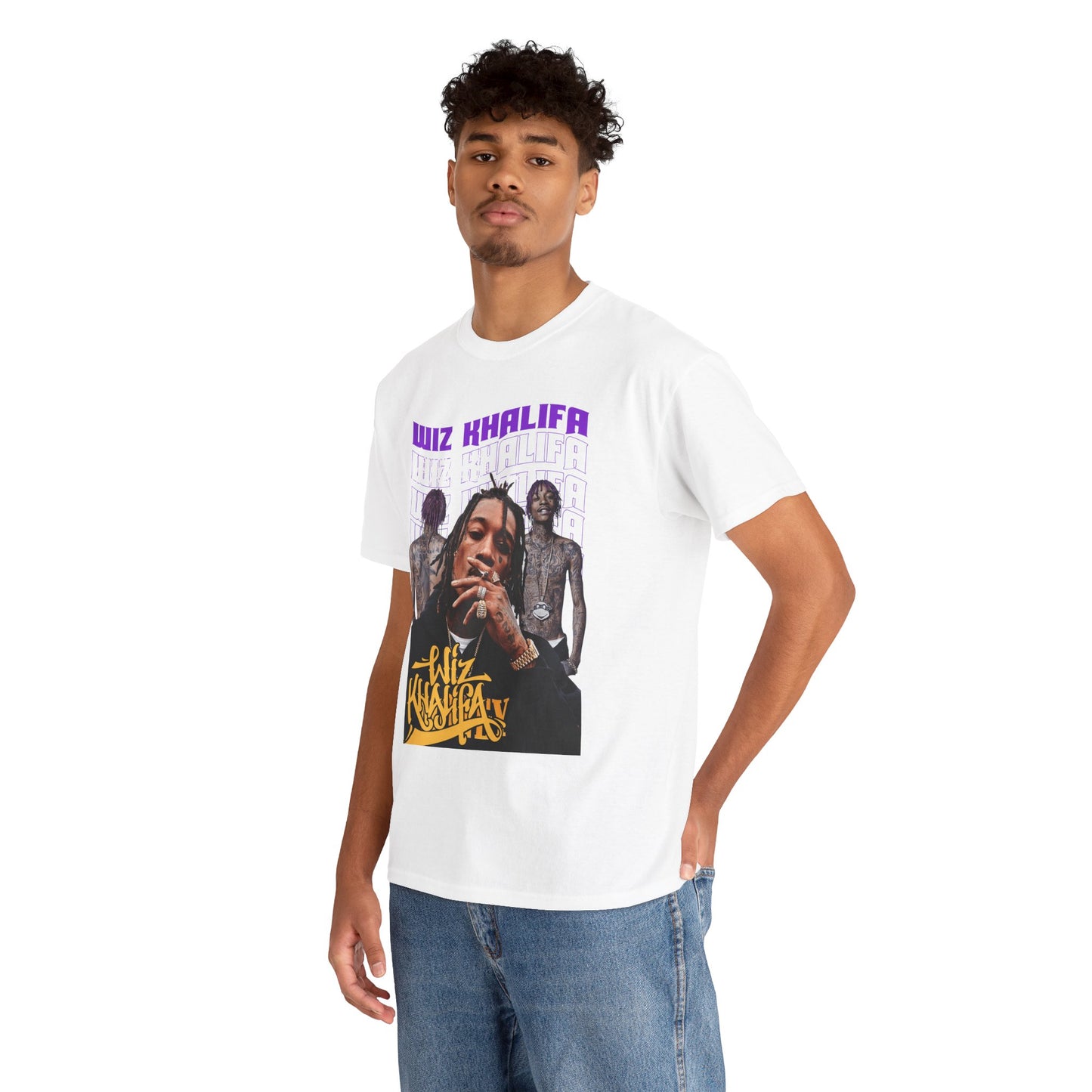 DATNEWDRIP Wiz Khalifa No Regrets Graphic Hip Hop T-Shirt