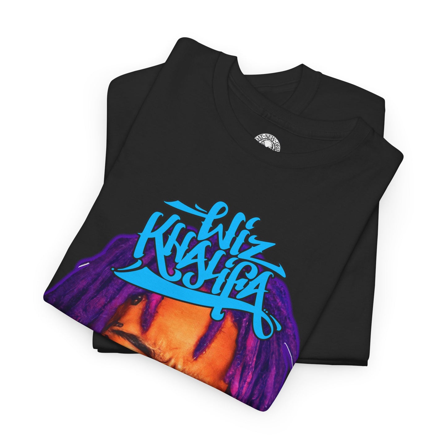 DATNEWDRIP Wiz Khalifa Big Head Graphic Hip Hop T-Shirt