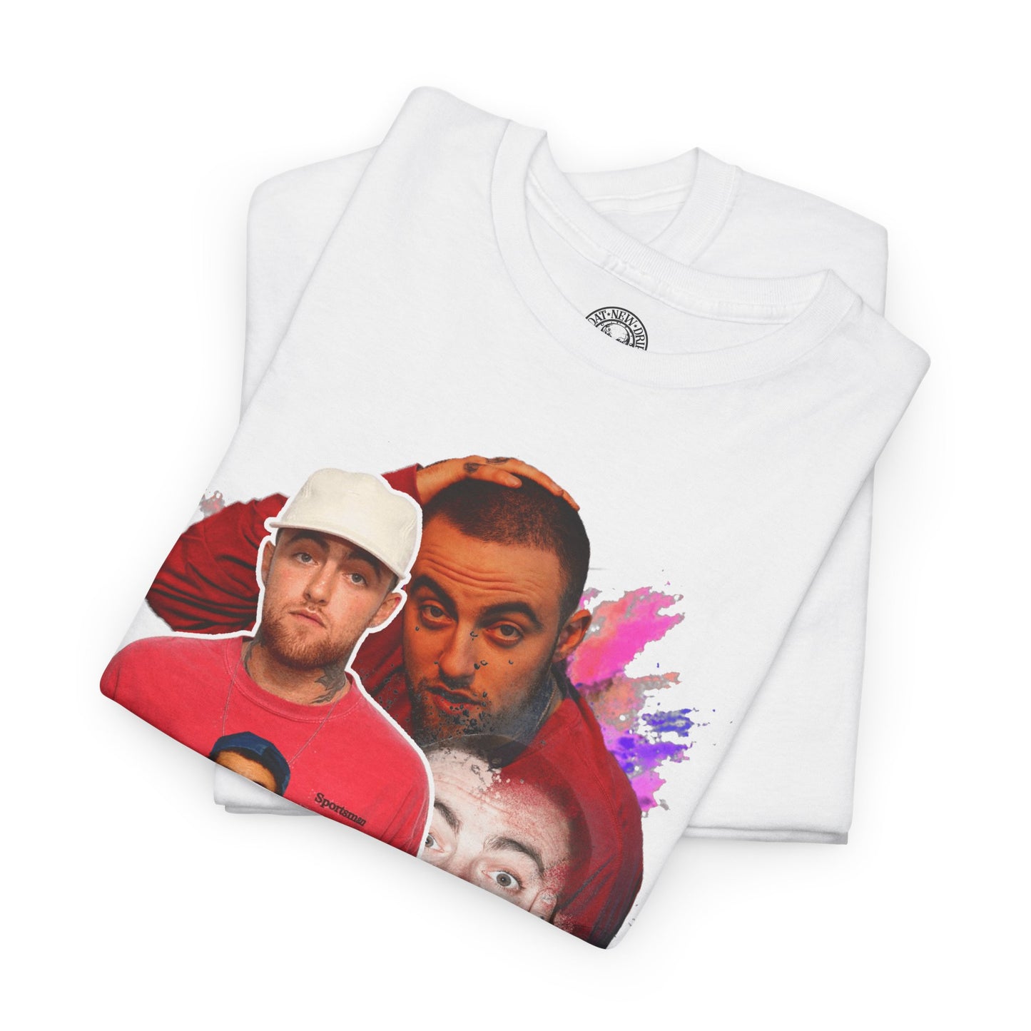 Mac Miller Kickin' Back Graphic Hip Hop T-Shirt