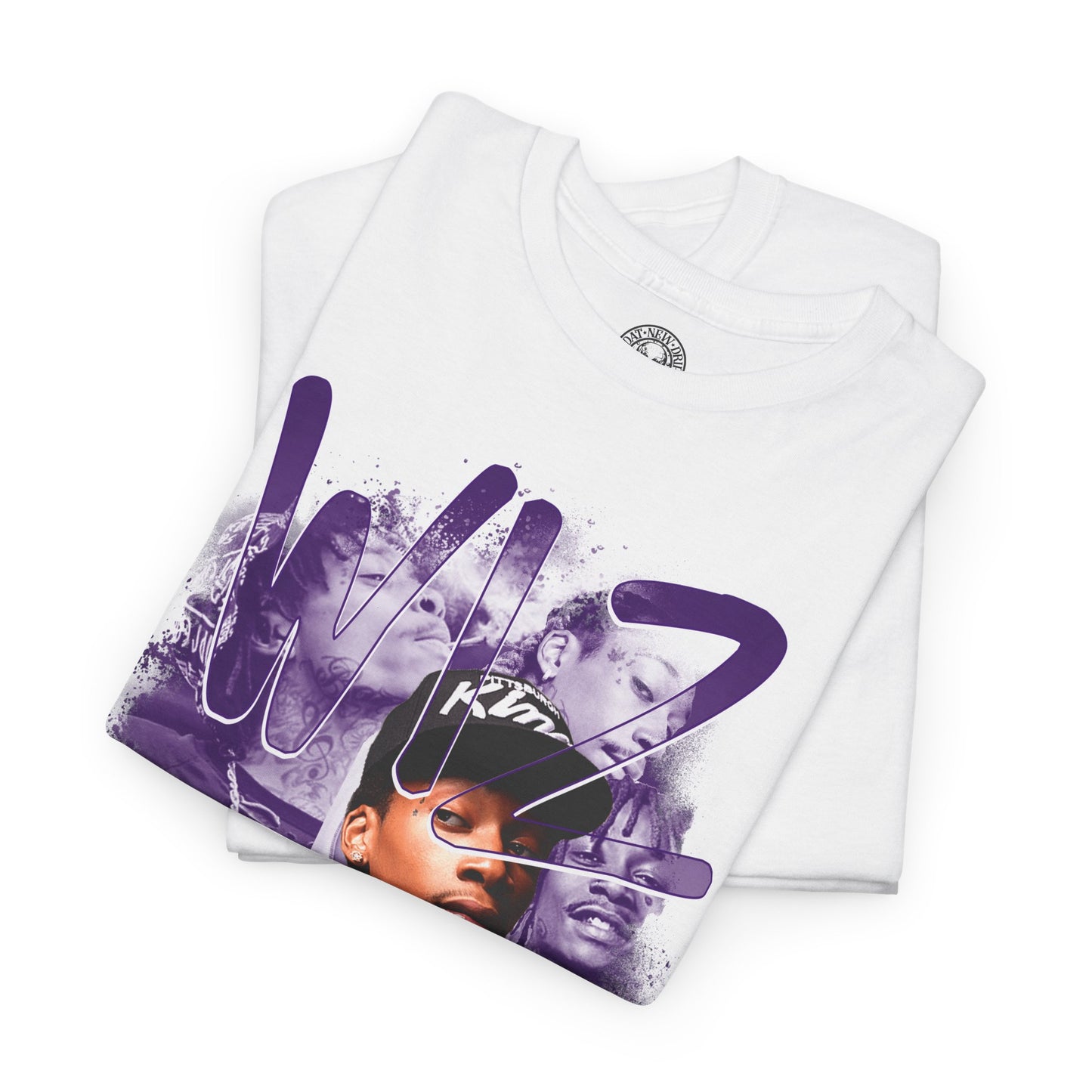 DATNEWDRIP Wiz Khalifa Soft Flex Graphic Hip Hop T-Shirt