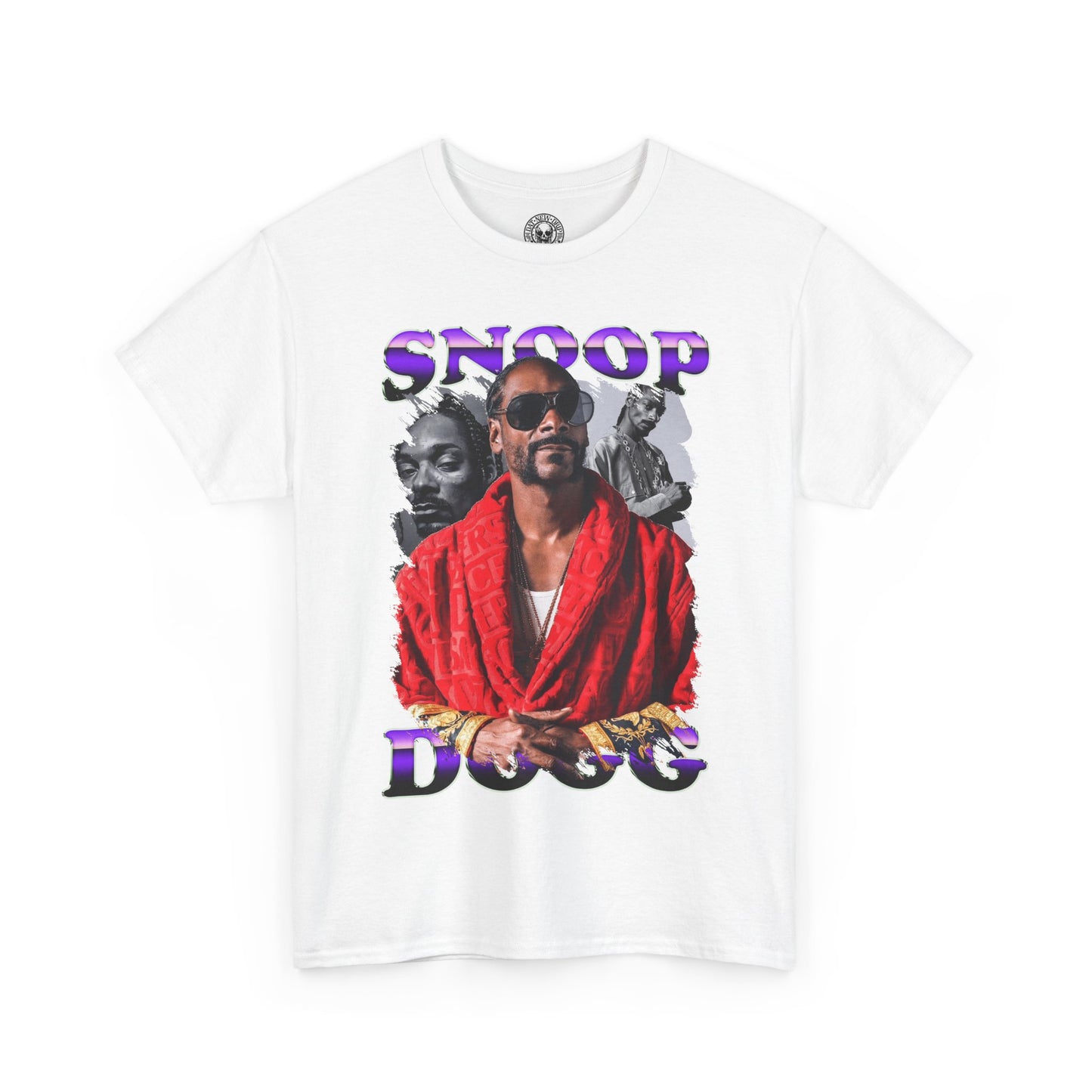Snoop Dogg Red Robes Graphic Hip Hop T-Shirt