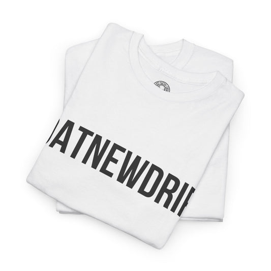 DATNEWDRIP Classic Streetwear Graphic Tee Black Lettering