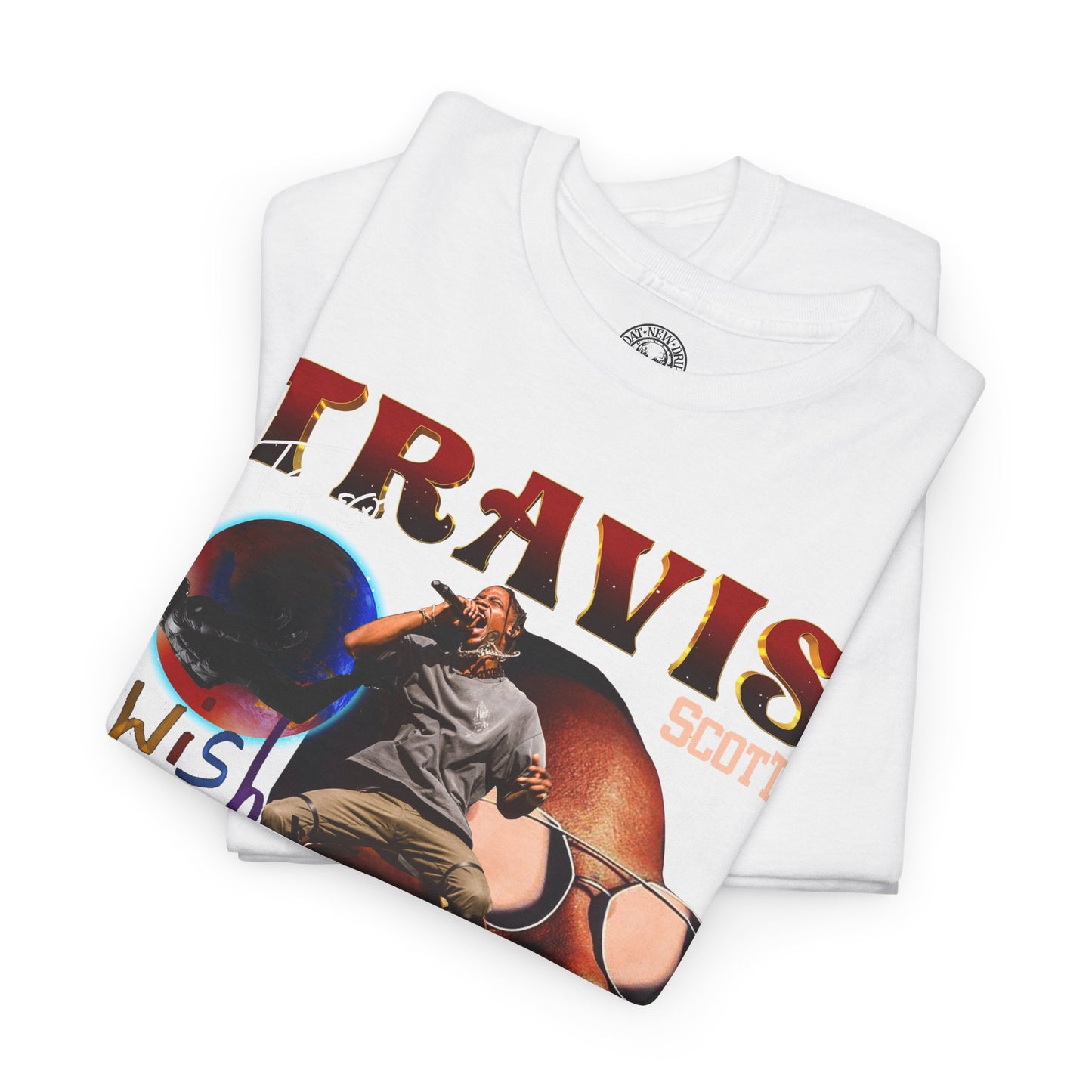 Travis Scott Wish You Were Here Graphic Hip Hop T-Shirt