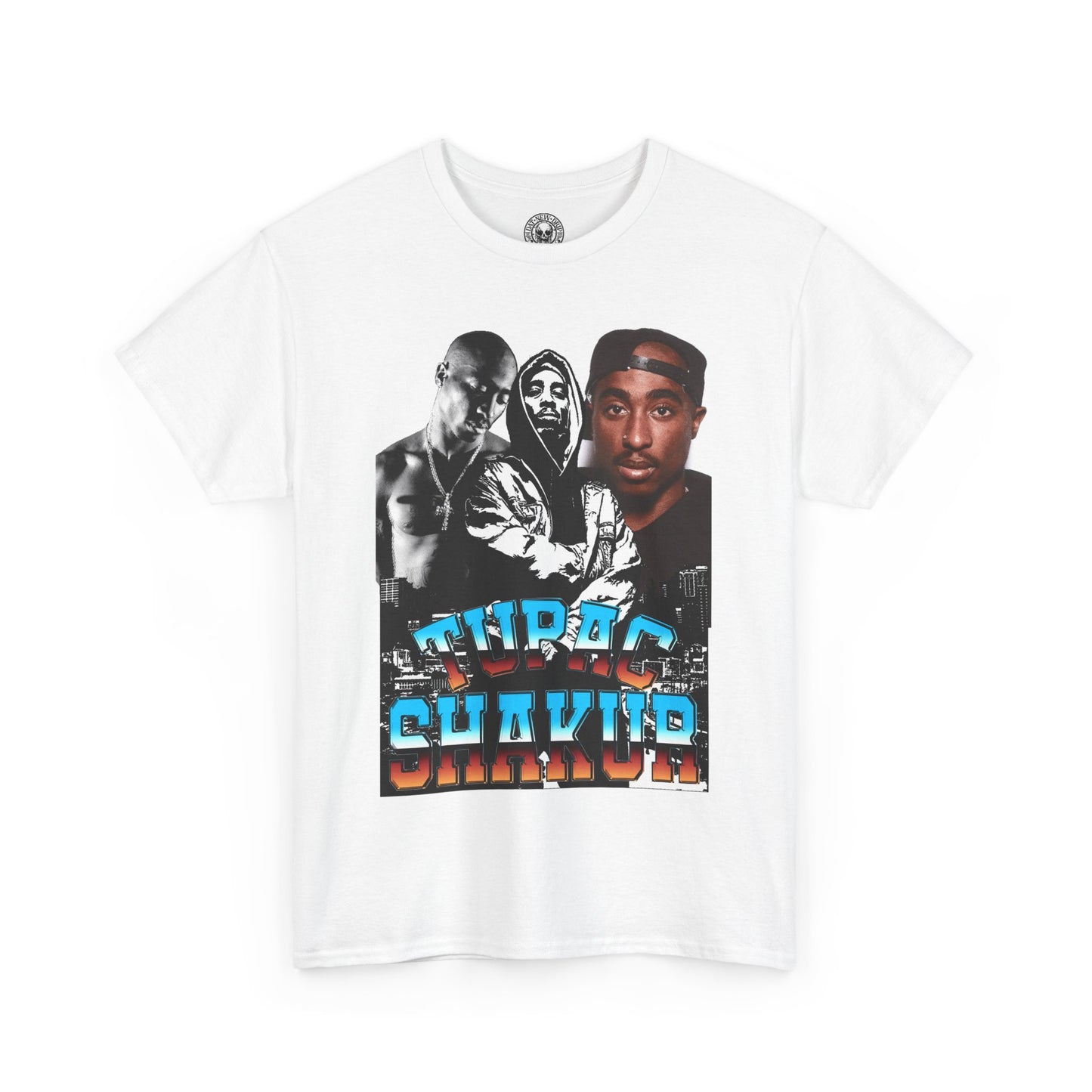 DATNEWDRIP 2pac Hooded Graphic Hip Hop T-Shirt