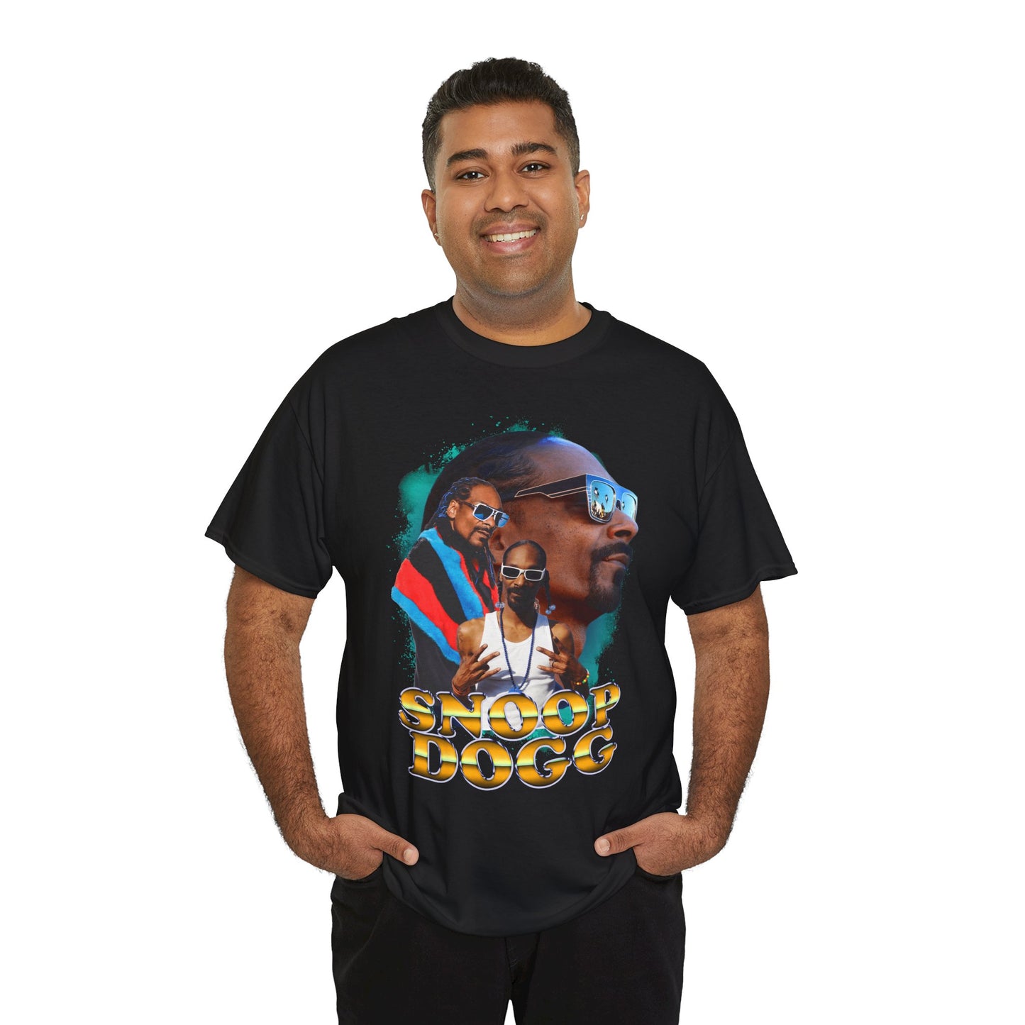 Snoop Dogg Shades On Graphic Hip Hop T-Shirt