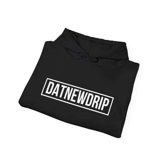 DATNEWDRIP Classic Streetwear Graphic Hoodie White Label Logo