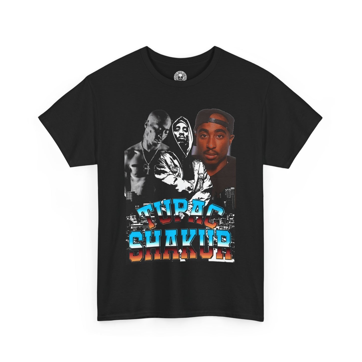 DATNEWDRIP 2pac Hooded Graphic Hip Hop T-Shirt