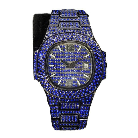 Iced Out Flex Your Hue Luxury Watch