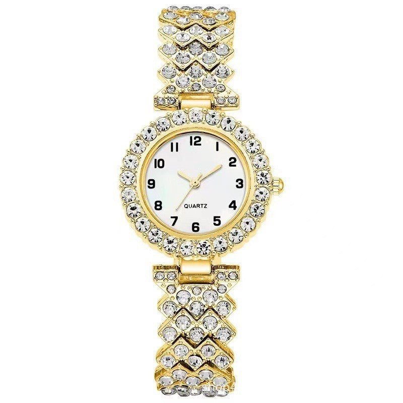 Iced Out Luxury Ladies Watch Box Set