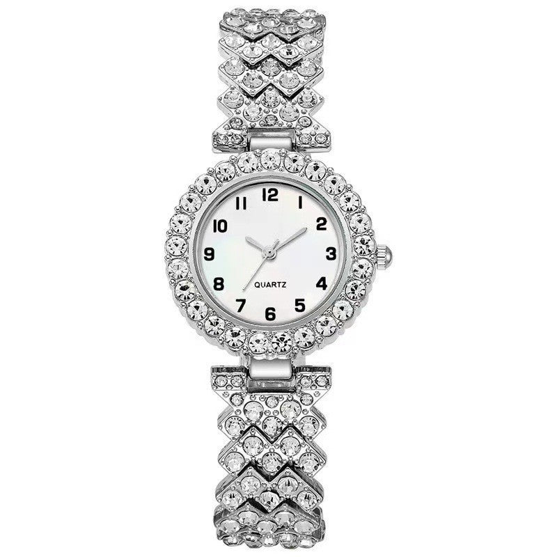 Iced Out Luxury Ladies Watch Box Set