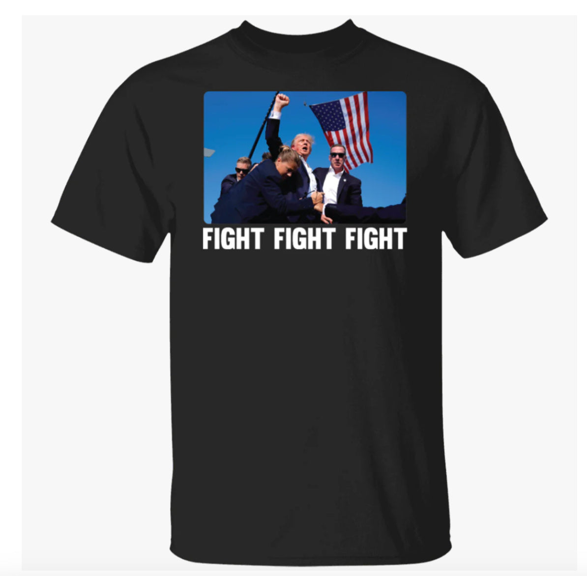 Trump Fist In The Air Fight T-Shirt