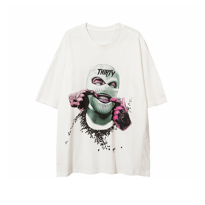Thirty Ski Mask Smile T-Shirt - Mens