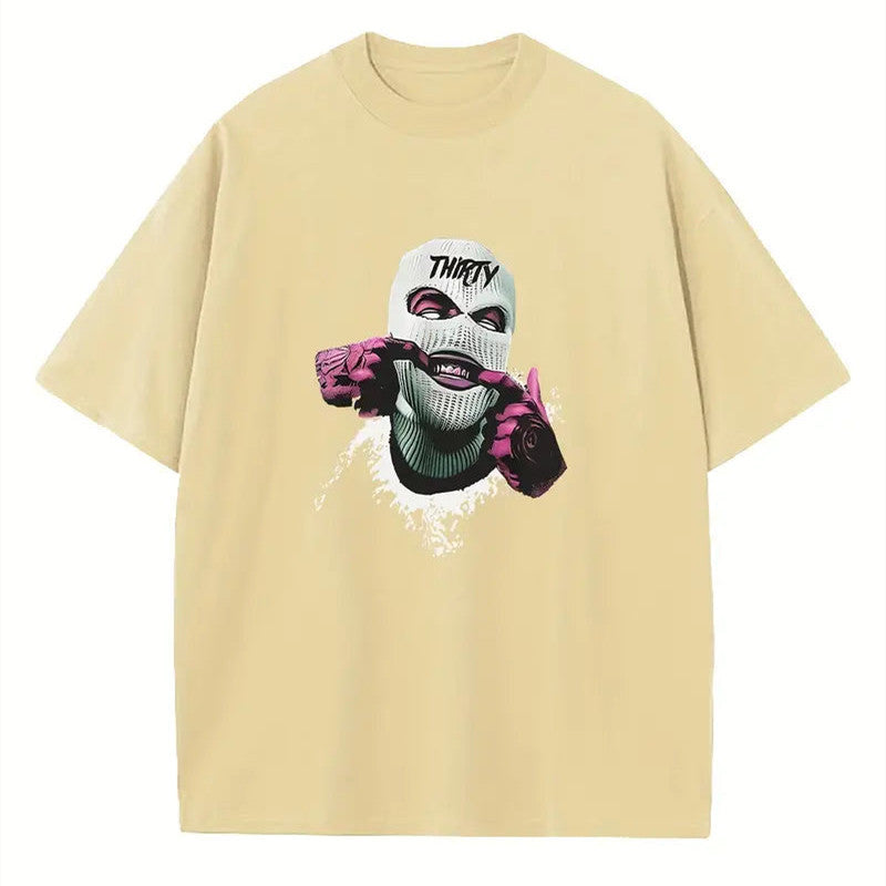 Thirty Ski Mask Smile T-Shirt - Mens