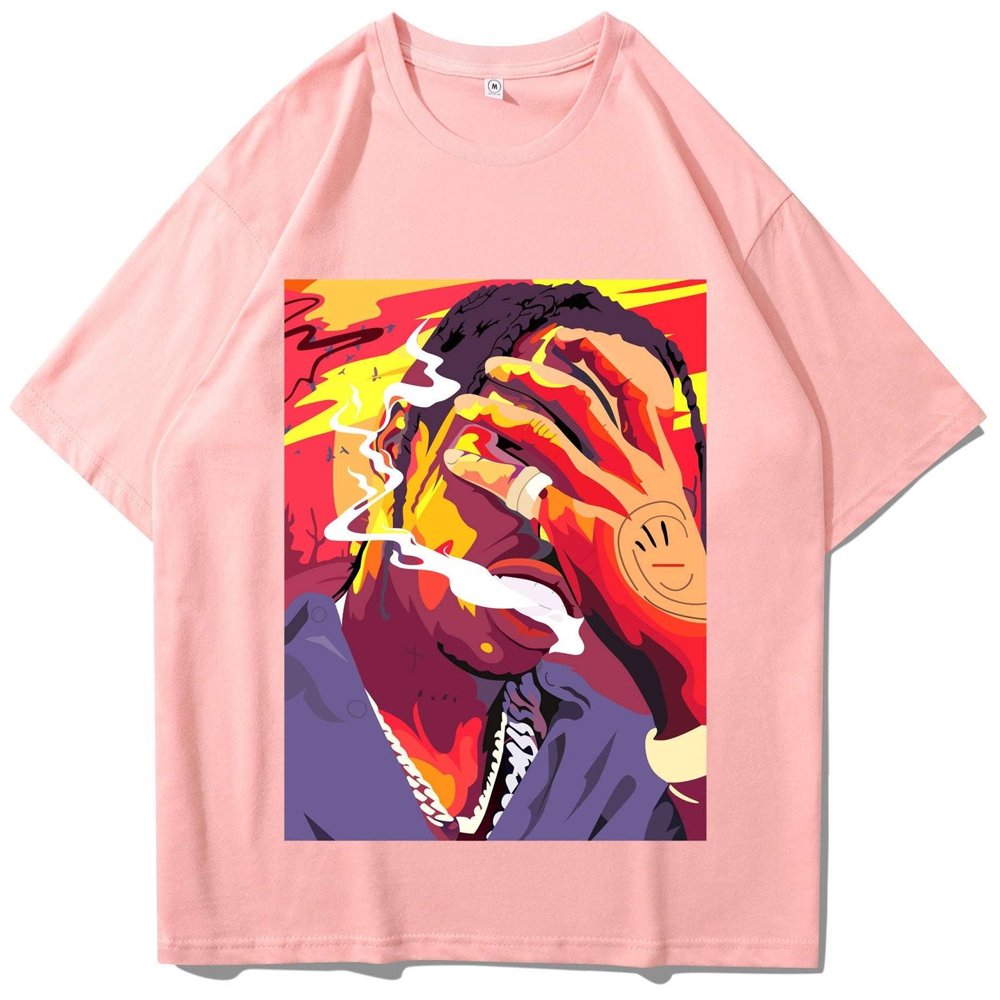 Travis Scott Smoke T-Shirt - Mens