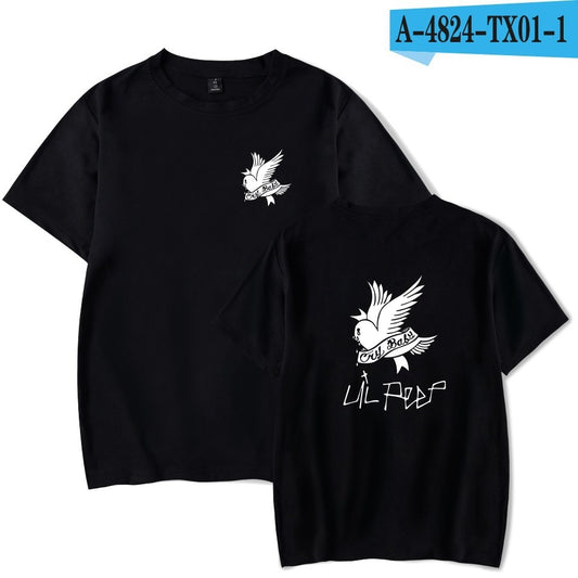 DATNEWDRIP Graphic Streetwear Tee - Lil Peep Bird T-Shirt - Mens