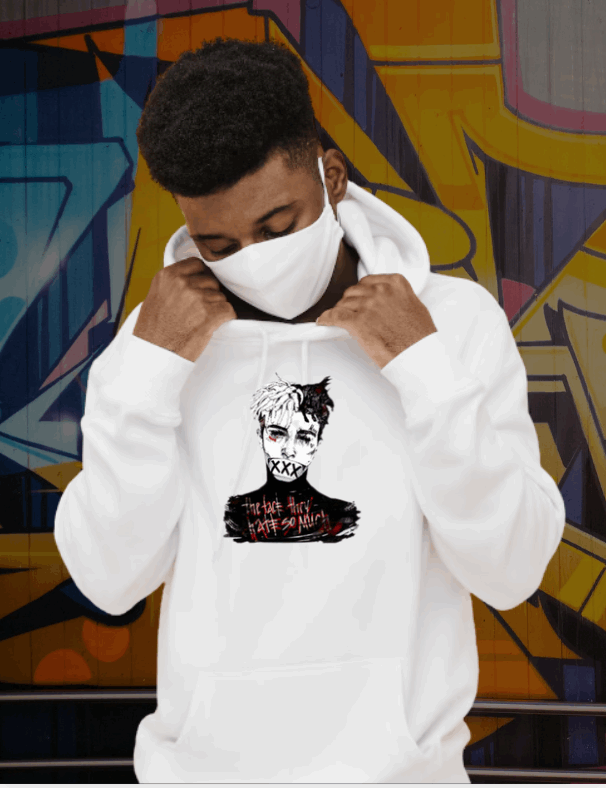 “THE FACE THEY HATE” – XXXTENTACION HOODIE